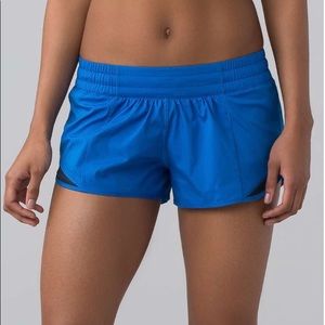 Lakeside Blue Lululemon Hotty Hot Shorts